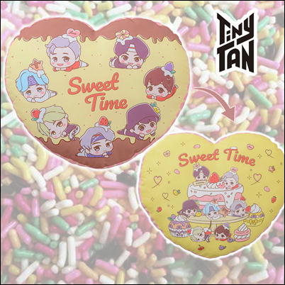 TinyTAN　Sweet Time　[PM]ハート型クッション  76-5