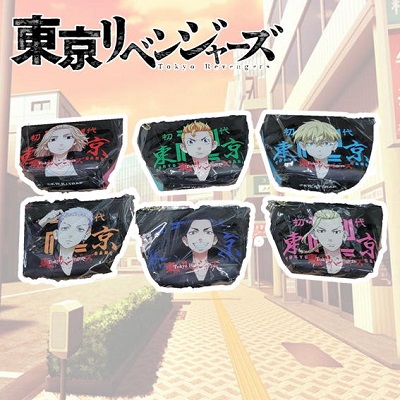 【単品発送不可】★チケットOK★ ＜種類ランダム＞東京リベンジャーズ ミニ舟形ポーチ【キャラクター】  16-2