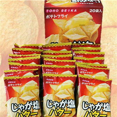 ＜じゃが塩バター味＞ポテトフライ（11g×20袋）【賞味期限 2023/05/30】Ⓣ46-2(23/01/28)