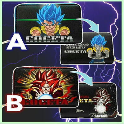 ∞【パワーMAX！】【落下景品獲得】ドラゴンボール　ファスナーウォレット～ゴジータ～