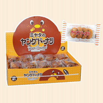 ミヤタのヤングドーナツ【賞味期限 2023/05/24】Ⓣ45-1(23/03/18)
