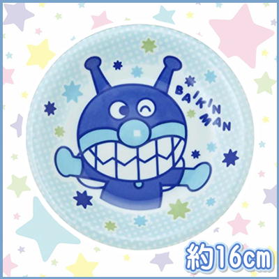 【バイキンマン】アップばいきんまん ケーキ皿 Ⓣ74-2(23/03/30)