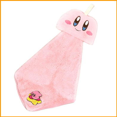 ＜Price Down＞【にっこりカービィ】星のカービィ マイクロループタオル　 Ⓣ66-2(23/03/23)