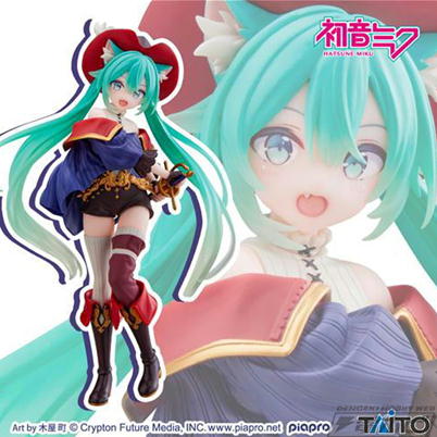 【春の早得キャンペーン】初音ミク　Wonderland フィギュア 長靴を履いた猫　99(23/03/29)