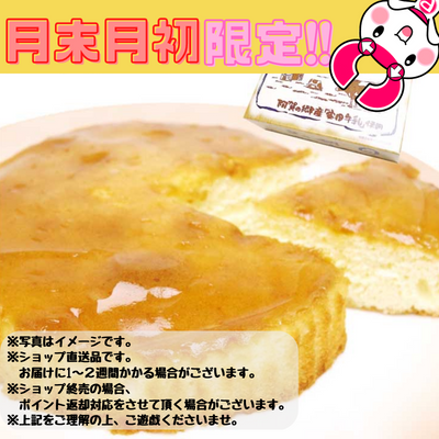 【月末月初限定】安田牛乳チーズケーキ 阿賀の郷産※直送
