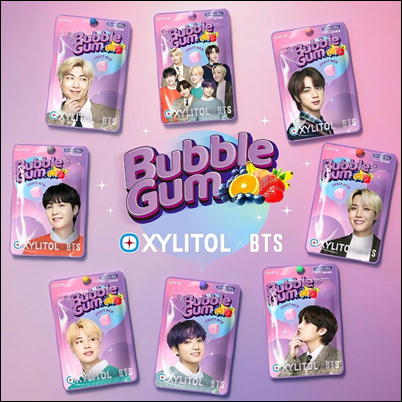 ＜Price Down/単品発送不可＞【種類指定不可】BTSバブルガムフルーツミックスⓉ73-2(23/02/06)