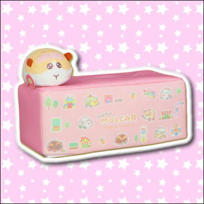＜Price Down＞【ピンク】PUI PUI モルカー ーDesignProduced by Sanrioー PUI PUIティッシュボックスカバー43-3(22/11/18)