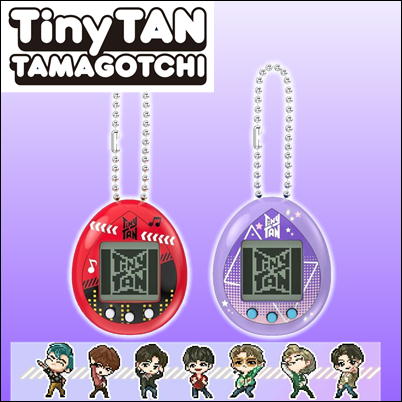 ∞＜Price Down＞【落下景品獲得】TinyTAN Tamagotchi red purple　(23/02/14)