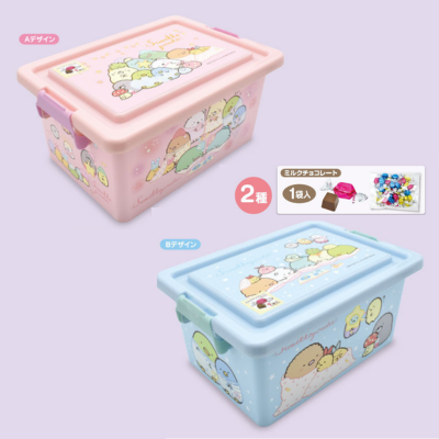【ピンク】すみっこぐらし チョコレートコンテナBOX (160g入)【賞味期限2024/01】 3-3 (23/04/14)