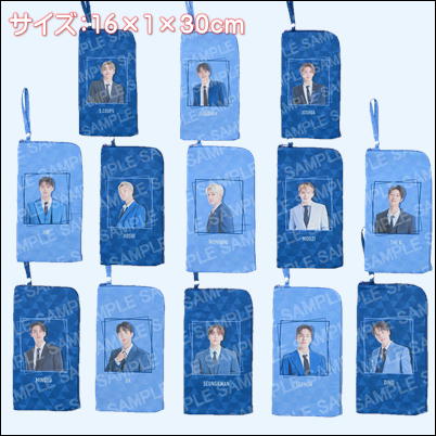 ∞＜Price Down＞【落下景品獲得】SEVENTEEN マルチポーチ Vol.1.2.3(23/04/14)