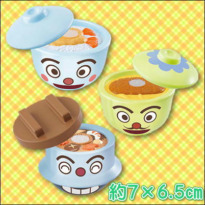 アンパンマン ふたをパカッと！どんぶりまんトリオ　78-2(23/05/025)