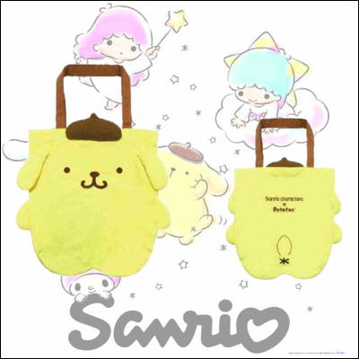 【ポムポムプリン】サンリオ×Potetan ダイカットトート