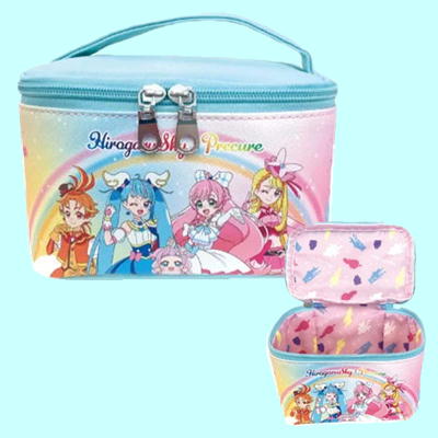 【blue】ひろがるスカイ！プリキュア ミニバニティバッグ【9/16入荷】