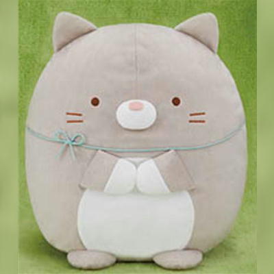 【ねこのきょうだい(グレー)】すみっコぐらし ねこのきょうだい ぬいぐるみXL