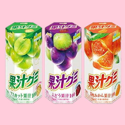 ■果汁グミ六角BOX【賞味期限:2024/03】