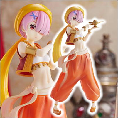 Power MAX! Re:ZERO -Starting Life in Another World- SSS Figure - Ram in Arabian Night Another Color ver. - *Box Damaged