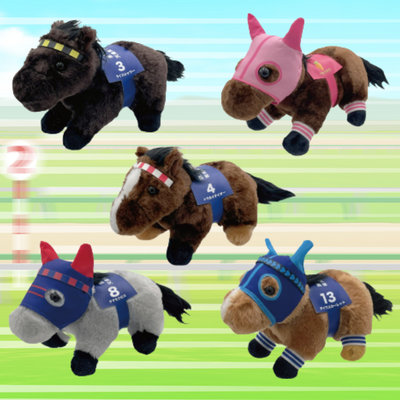 ★12/23抽選対象★【ダイワスカーレット】スーパーサラブレッドぬいぐるみVer.1 18cm