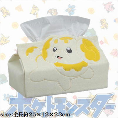 【ボチ】ポケットモンスター　プレミアムティッシュボックスカバー～パモ／パピモッチ／ボチ～