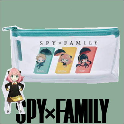 【Green】SPY×FAMILY　クリアポーチ