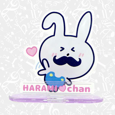  [Hige] Harami-chan acrylic stand with frame