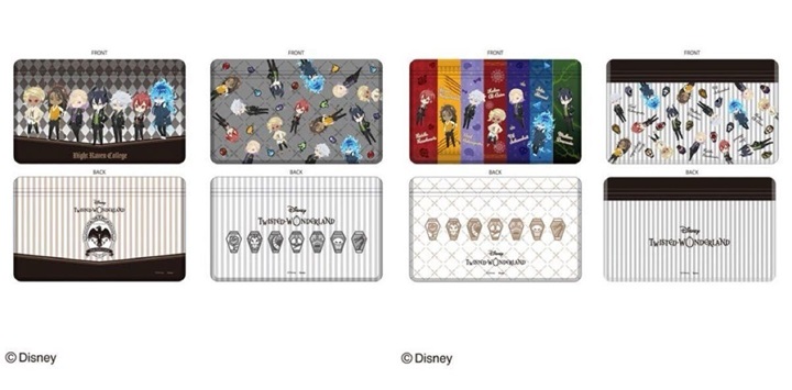  Disney Twisted Wonderland Zipper Bag L