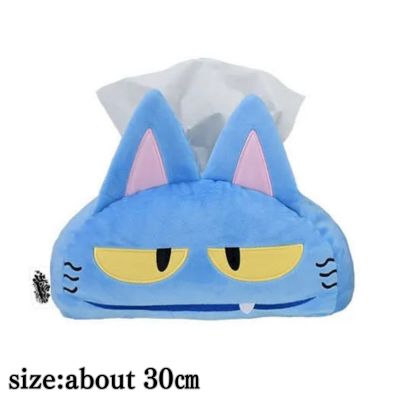 [Mouth closed] Anon-chan's electric wave ♪ Premium tissue box cover “Sasaki the cat”