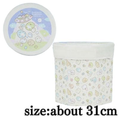 [white] Sumikko Gurashi Mysterious Friends Folding Storage Box Chair