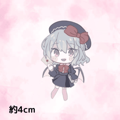 [Remilia in casual clothes] Acrylic key chain