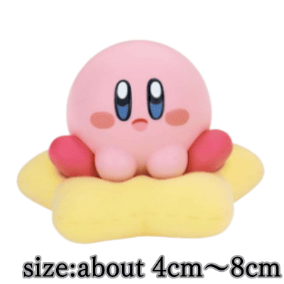 【A:ワープスタークッションとカービィ】星のカービィ Fluffy Puffy MINE～カービィたちとひとやすみ～