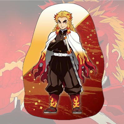 [Rengoku Kyojuro] Demon Slayer: Kimetsu no Yaiba die-cut cushion