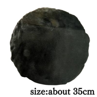 [Black] Ultra-warm and premium relaxing cushion