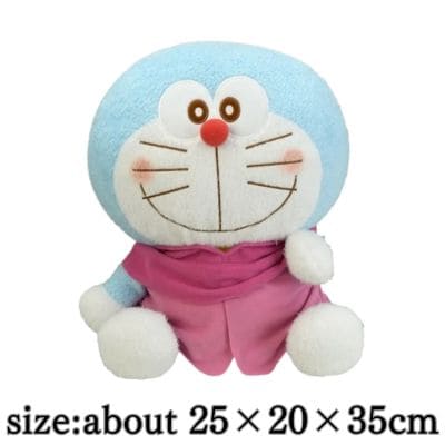 Doraemon the Movie: Nobita's Picture World Story - Red Cheeks LL Plush Toy