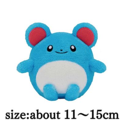 [Maril] Pokemon Kind Feelings Plush Toys - Snorlax, Marill, and Gomazou
