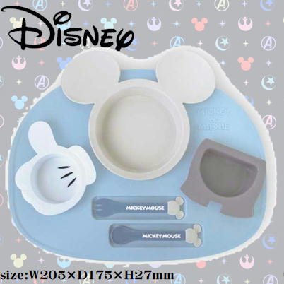 ◇Mickey Mouse icon lunch plate