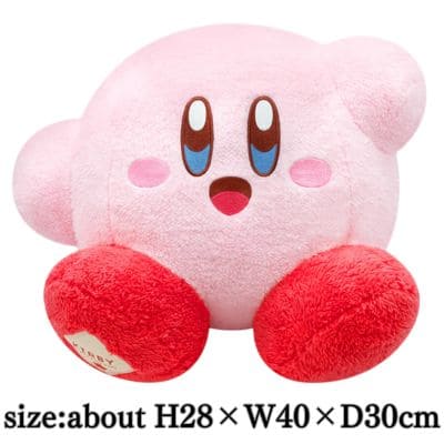 Kirby of the Stars is a fluffy and greedy big stuffed toy