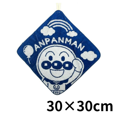 [Anpanman] Anpanman hand towel with loop