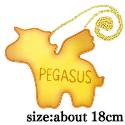 [PEGASUS] Tabekko Animals THE MOVIE Biscuit-shaped Chain Pochette