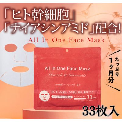 All-in-one face masks (33 pieces)