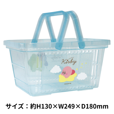 Kirby Clear Character Basket Warp Star