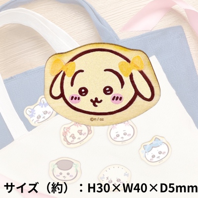 [Rabbit 2] Chiikawa Wood Badge