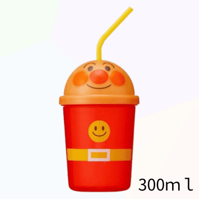 [Anpanman] Anpanman Die-cut Straw Cup (330ml)