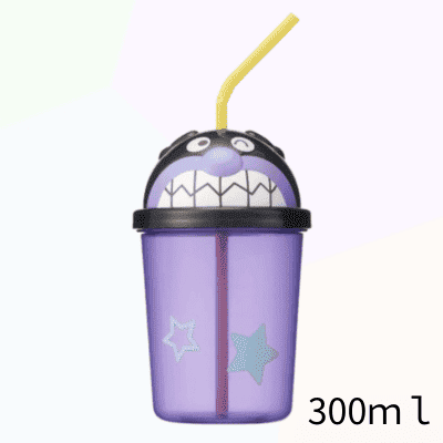 [Baikinman] Anpanman Die-cut Straw Cup (330ml)
