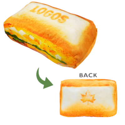 LOGOS Hot Sandwich Plush Toy XL Premium