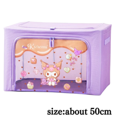 Kuromi I Love Chocolate! Storage Box with Window