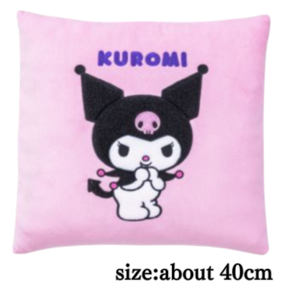 [Kuromi] Sanrio Characters Mokotto Cushion