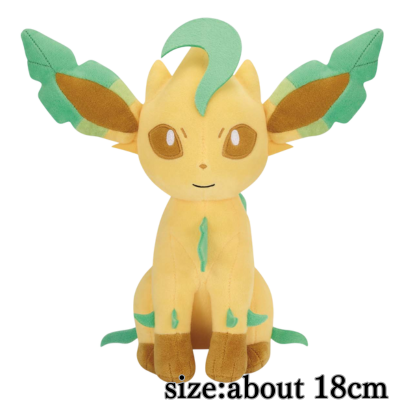 [Leafeon] Pokemon Fluffy Plush Toy Eevee Friends ~Leafeon/Sylveon~