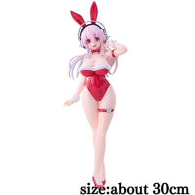 Super Sonico BiCute Bunnies Figure - Red ver.