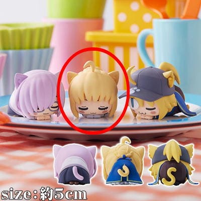 ★Tickets OK★ [Artoria Pendragon] Fate/Grand Carnival Nap Cat More Plus Mini Figure