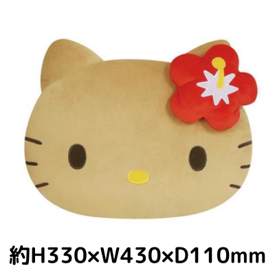 ◆[Hello Kitty Normal] Sanrio Suntan Series Face Cushion
