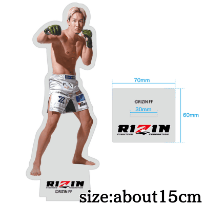 ★7.27 Participant★ [Mikuru Asakura] RIZIN Acrylic Stand *It may take up to 2 weeks for shipping